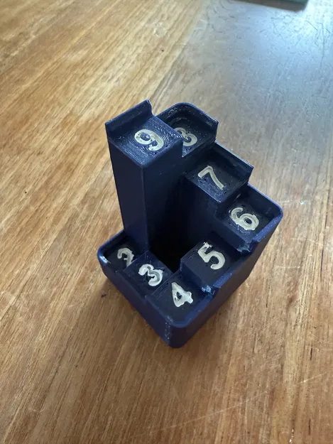 Thước Đo Chiều Cao Gridfinity Tiện Dụng - Image 1