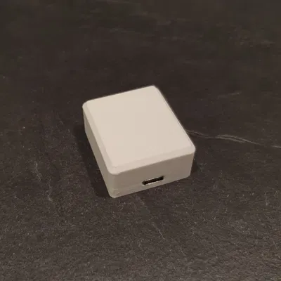 Vỏ gắn tường radar presence nhỏ gọn LD2410C + D1 Mini ESP32 (EspHome)