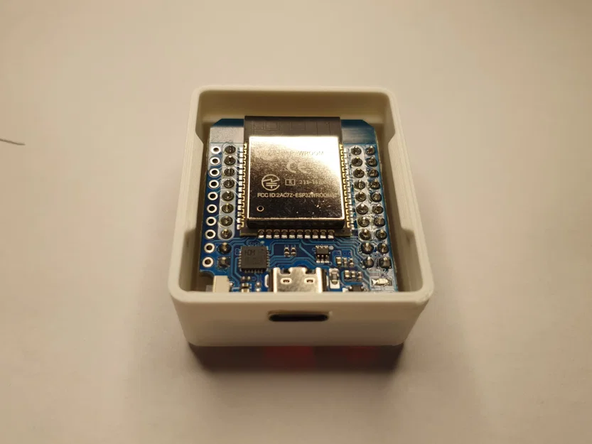 Vỏ gắn tường radar presence nhỏ gọn LD2410C + D1 Mini ESP32 (EspHome) - Image 5