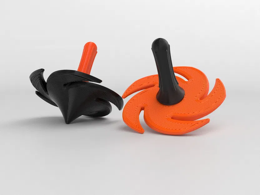 Con quay Spinning Top - Image 1