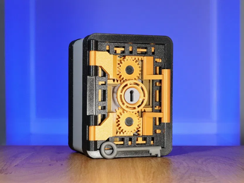 Mini Vault với khóa Lever Tumbler - Image 2