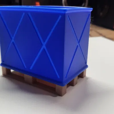 BRUDER Palette / Pallet (Euro Pallet 1/16 cho đồ chơi Bruder)