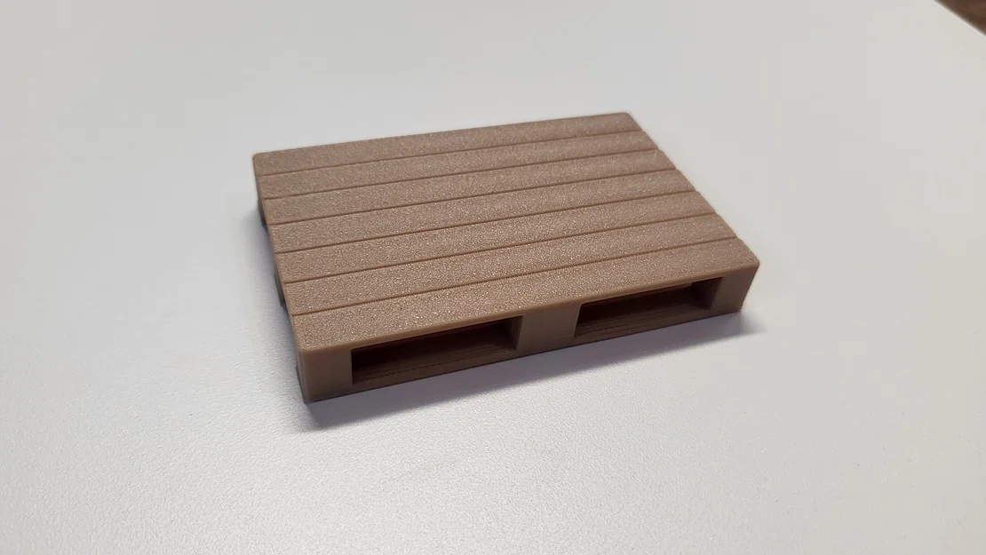 BRUDER Palette / Pallet (Euro Pallet 1/16 cho đồ chơi Bruder) - Image 3