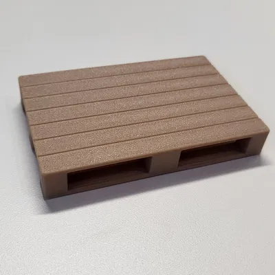 BRUDER Palette / Pallet (Euro Pallet 1/16 cho đồ chơi Bruder)