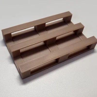 BRUDER Palette / Pallet (Euro Pallet 1/16 cho đồ chơi Bruder)