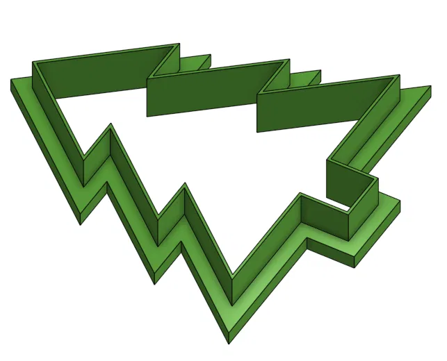 Khuôn Cắt Bánh Hình Cây Thông Noel Độc Đáo - Image 1