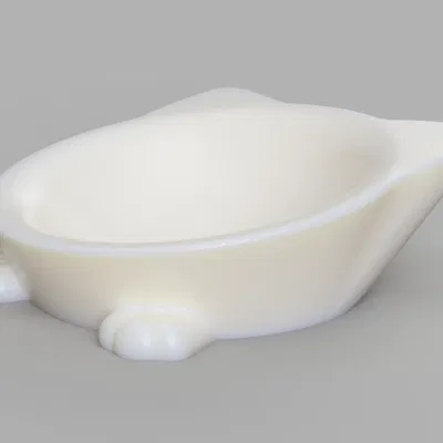 Tô mèo dễ thương (Cute cat bowl)