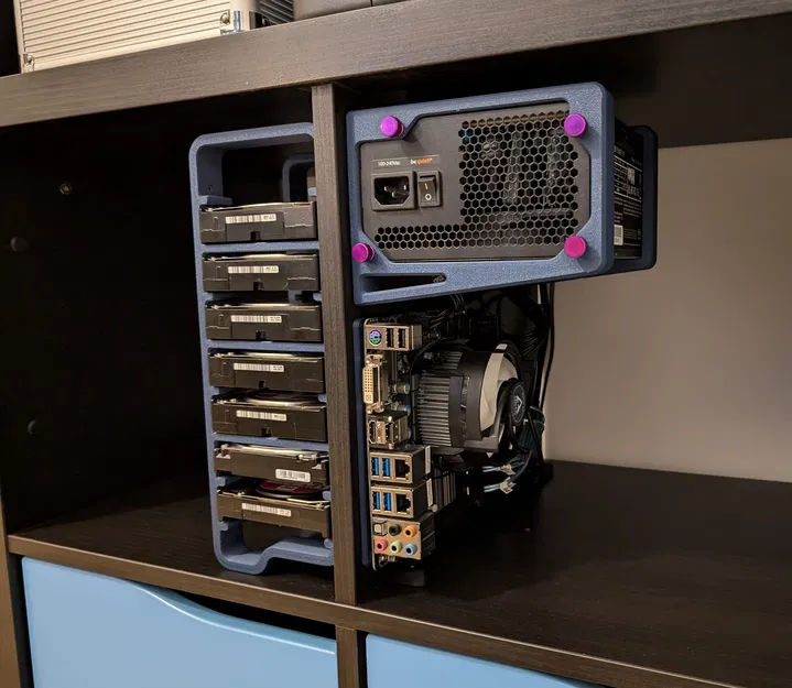 IKEA Kallax NAS / Server – Giải pháp NAS/Server backup tận dụng HDD cũ - Image 1