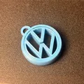 Móc khóa logo Volkswagen xoay (Spinning Volkswagen keychain) - Thumbnail 1