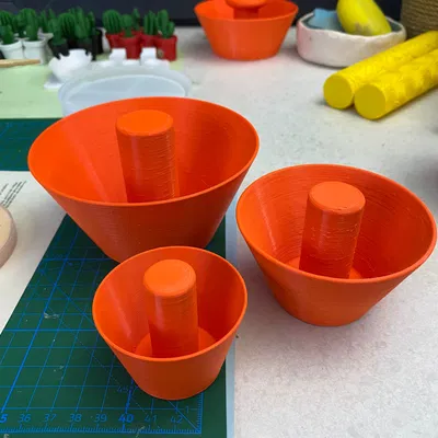 Bộ Dụng Cụ Tạo Vành Miệng Sản Phẩm Gốm Sứ 3D