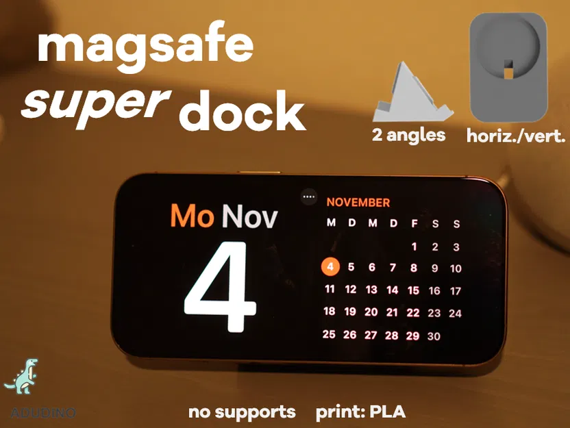 Đế Standby cho iPhone - Magsafe Clock Standby Dock (magsafe dock) - Image 1