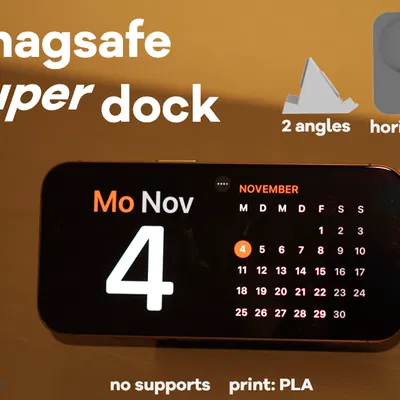 Đế Standby cho iPhone - Magsafe Clock Standby Dock (magsafe dock)