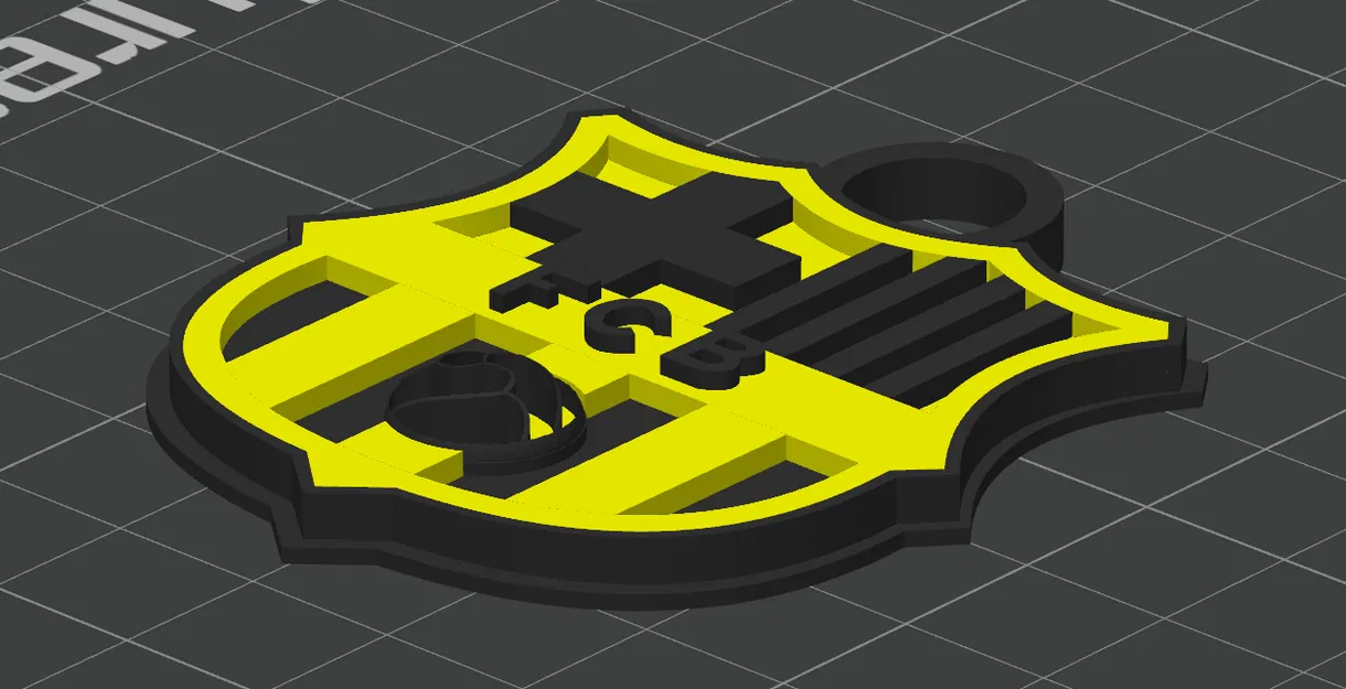 Móc Khóa Huy Hiệu FC Barcelona Đẹp Mắt - Image 3