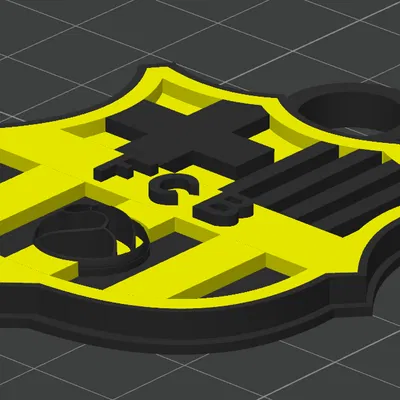 Móc Khóa Huy Hiệu FC Barcelona Đẹp Mắt