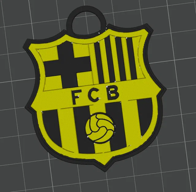 Móc Khóa Huy Hiệu FC Barcelona Đẹp Mắt - Image 4