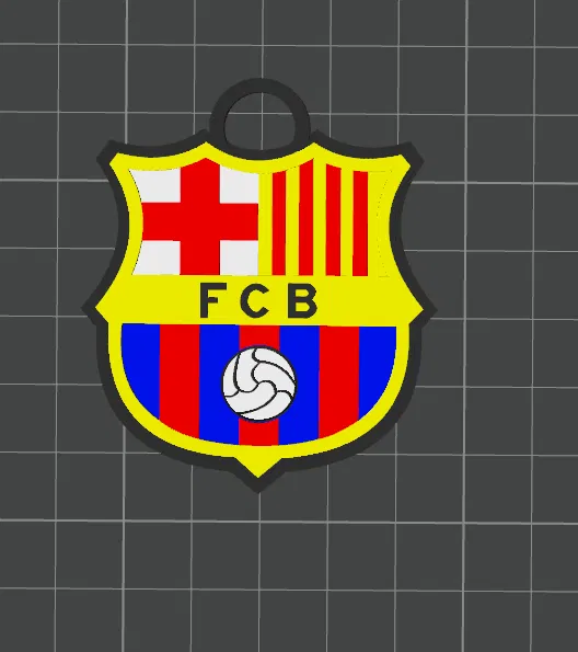 Móc Khóa Huy Hiệu FC Barcelona Đẹp Mắt - Image 5