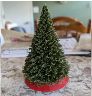 Cây Thông Noel 3D Chân Thực - Trang Trí Giáng Sinh Độc Đáo - Image 1