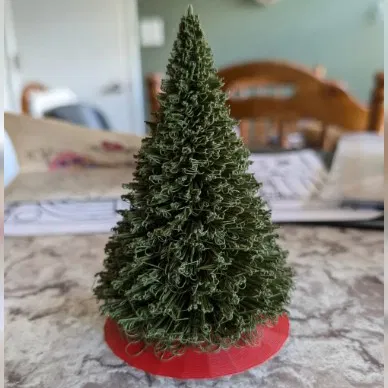 Cây Thông Noel 3D Chân Thực - Trang Trí Giáng Sinh Độc Đáo