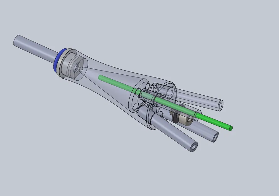 Bộ Chia Y 4 Sợi Filament Cho Máy In 3D MMU - Image 1