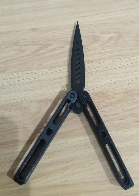 Dao Bướm 3D - Mô Hình Dao Đồ Chơi An Toàn - Image 1