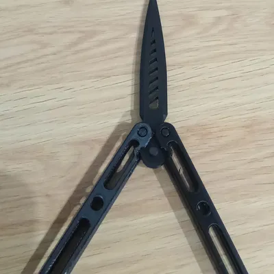 Dao Bướm 3D - Mô Hình Dao Đồ Chơi An Toàn