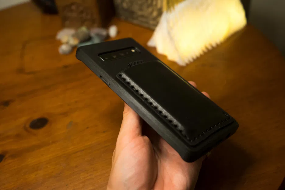 Ốp lưng Samsung Galaxy S10 5G (tùy chọn túi da đựng thẻ) - Image 1