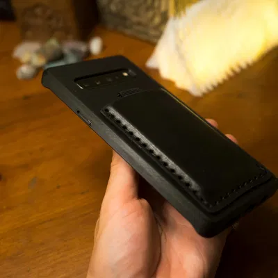 Ốp lưng Samsung Galaxy S10 5G (tùy chọn túi da đựng thẻ)