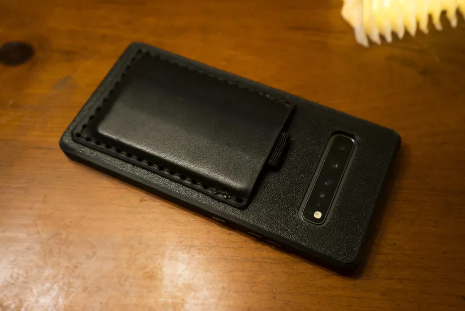 Ốp lưng Samsung Galaxy S10 5G (tùy chọn túi da đựng thẻ) - Image 2