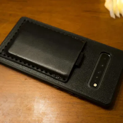 Ốp lưng Samsung Galaxy S10 5G (tùy chọn túi da đựng thẻ)