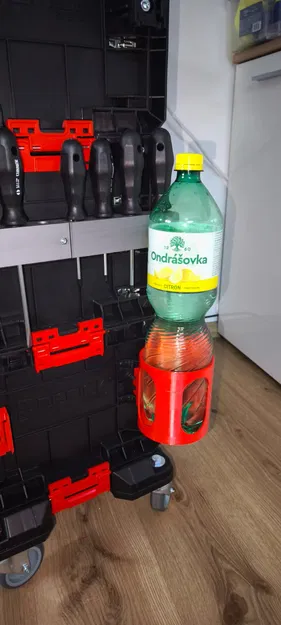 Giá đỡ chai nước 1.5L cho hộp Qbrick - Tiện lợi, chắc chắn - Image 2