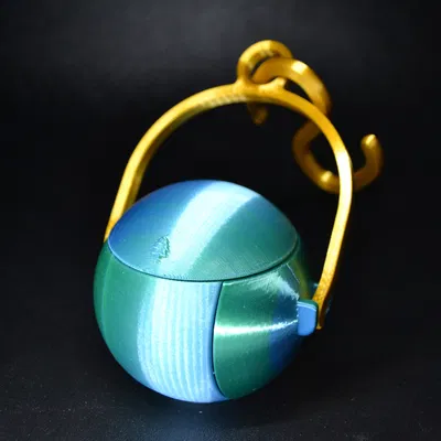 Ornament Ông Già Noel Pop-up – Quà Noel/Xmas, Đồ chơi, Bauble hoặc Trang trí