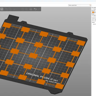 Test độ phẳng mặt bàn in Prusa i3 MK3 (Bed Mesh Test)