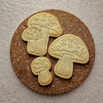 Shroom-tastic Shapes – Khuôn cắt bánh quy hình nấm/toadstool