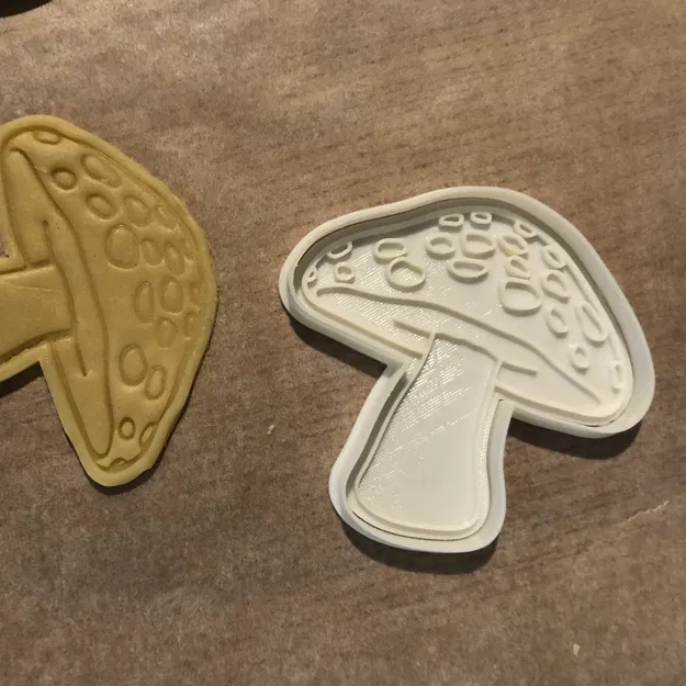 Shroom-tastic Shapes – Khuôn cắt bánh quy hình nấm/toadstool - Image 5