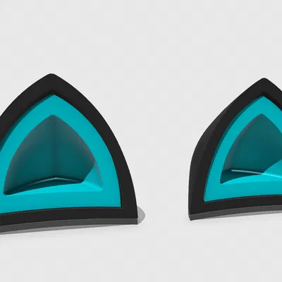 Tai mèo tháo rời cho nón bảo hiểm xe máy