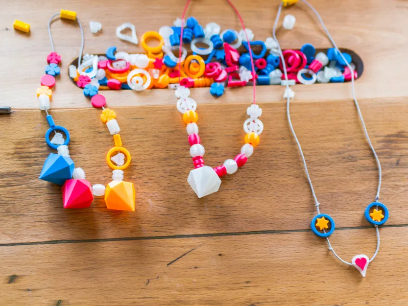 Hạt beads cho dây chuyền & vòng tay trẻ em DIY – 100% FDM - Image 1