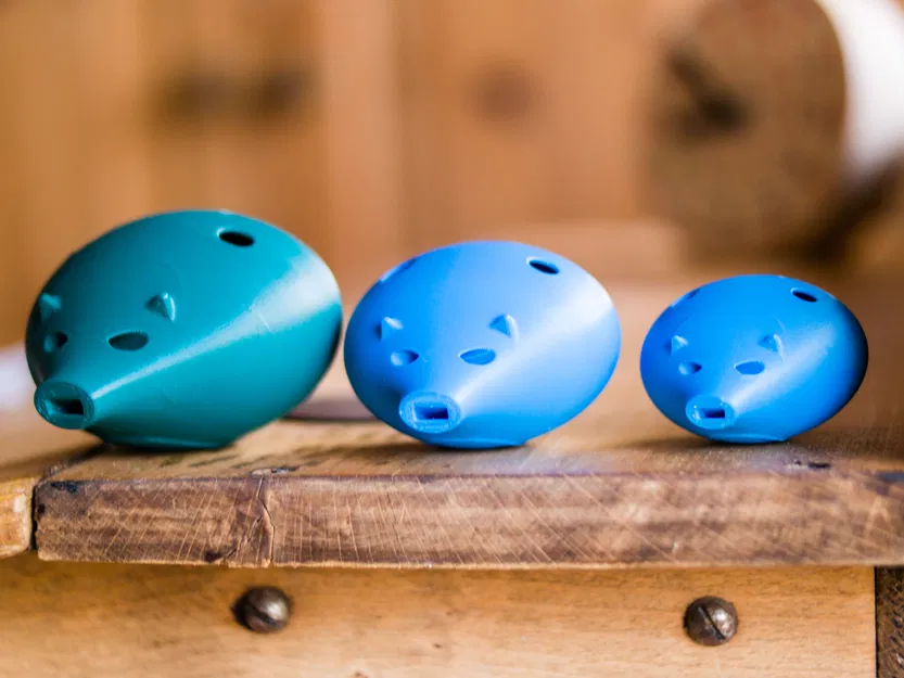 Nhạc cụ ocarina cho bé dạng vòng cổ “Oinkarina” :) - Image 1