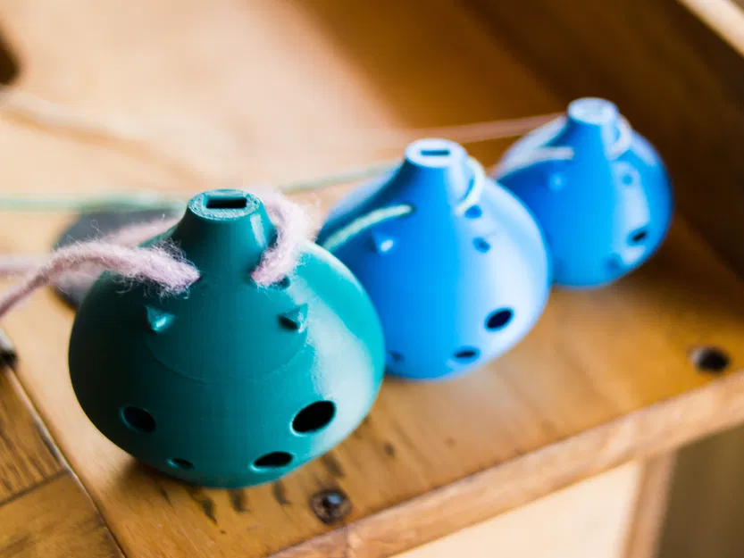 Nhạc cụ ocarina cho bé dạng vòng cổ “Oinkarina” :) - Image 2