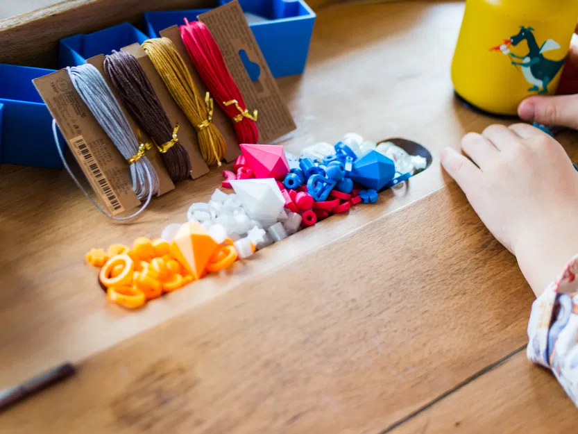 Hạt beads cho dây chuyền & vòng tay trẻ em DIY – 100% FDM - Image 5