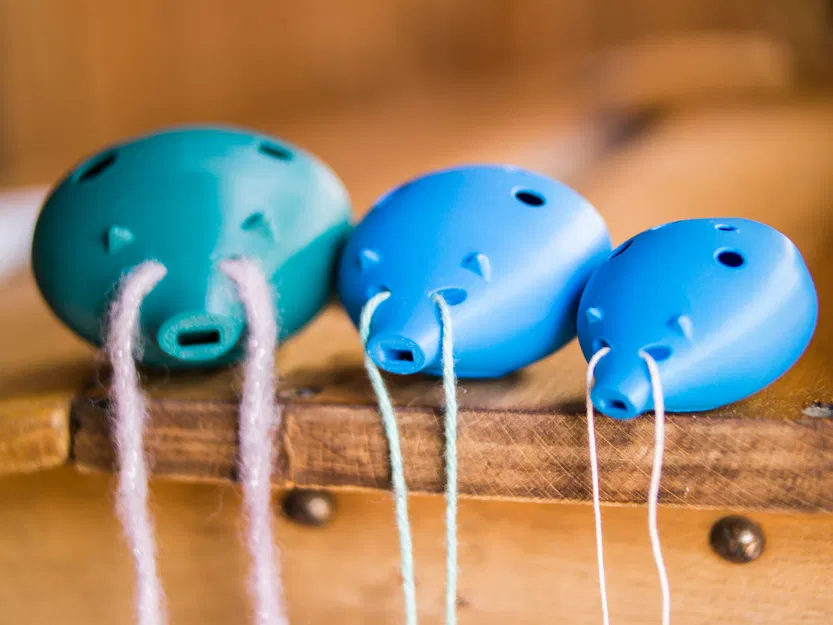 Nhạc cụ ocarina cho bé dạng vòng cổ “Oinkarina” :) - Image 9