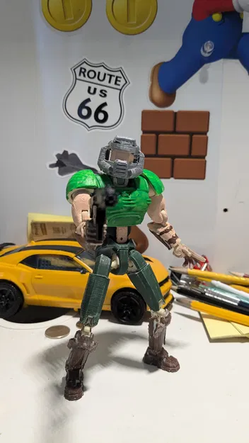 doomguy dummy 13 (Dummy 13 phong cách Doomguy) - Image 1