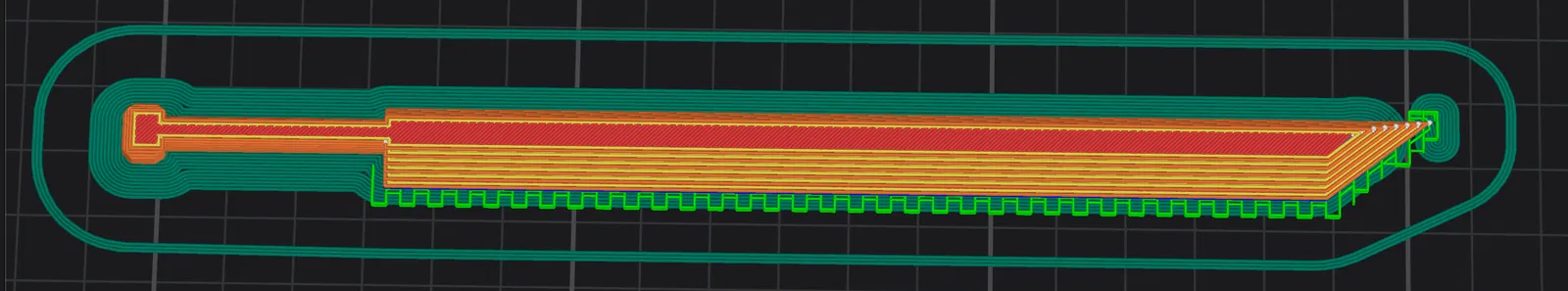 Thanh Kiếm PLA Dành Cho Mô Hình Dummy 13 - Image 2