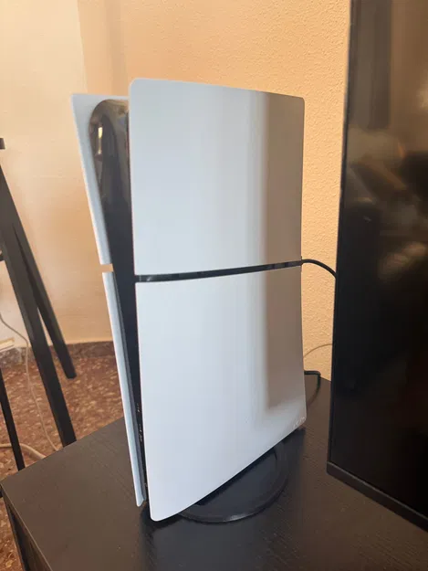 Chân Đế Dựng PS5 Slim Digital (Vertical Stand) Kèm Khe Lưu Trữ - Image 2