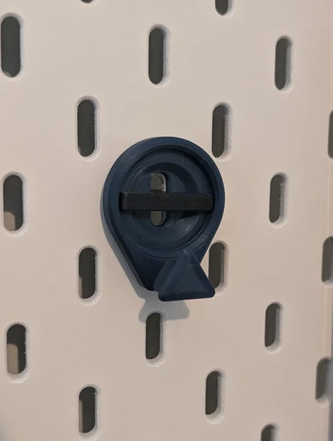 Giá giữ dao rọc giấy Ikea Skadis cho hệ T-Clip - Image 3
