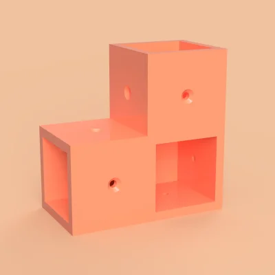Bộ Cube Joint Collection (Khớp nối 90° cho khung dạng khối) 7