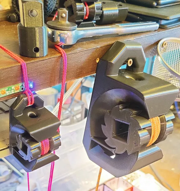 Cơ cấu siết dây Print-in-Place dạng ratchet – Đối xứng, không cần supports - Image 2