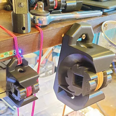 Cơ cấu siết dây Print-in-Place dạng ratchet – Đối xứng, không cần supports