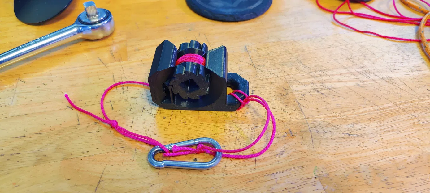 Cơ cấu siết dây Print-in-Place dạng ratchet – Đối xứng, không cần supports - Image 4