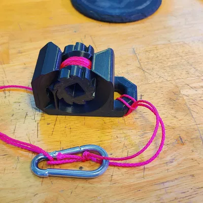 Cơ cấu siết dây Print-in-Place dạng ratchet – Đối xứng, không cần supports