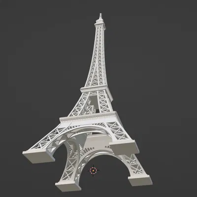 Tour Eiffel MINI-ature – Tháp Eiffel mini (2 phần) cho Prusa MINI
